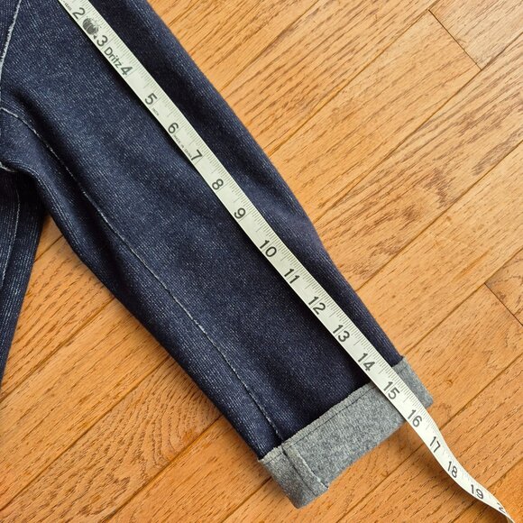 Puella Denim Look Knit Jacket Blazer Coat S/M - Picture 14 of 14